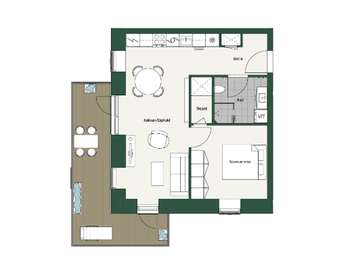 Visual presentation of the listing