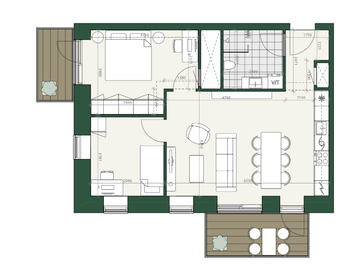 Visual presentation of the listing