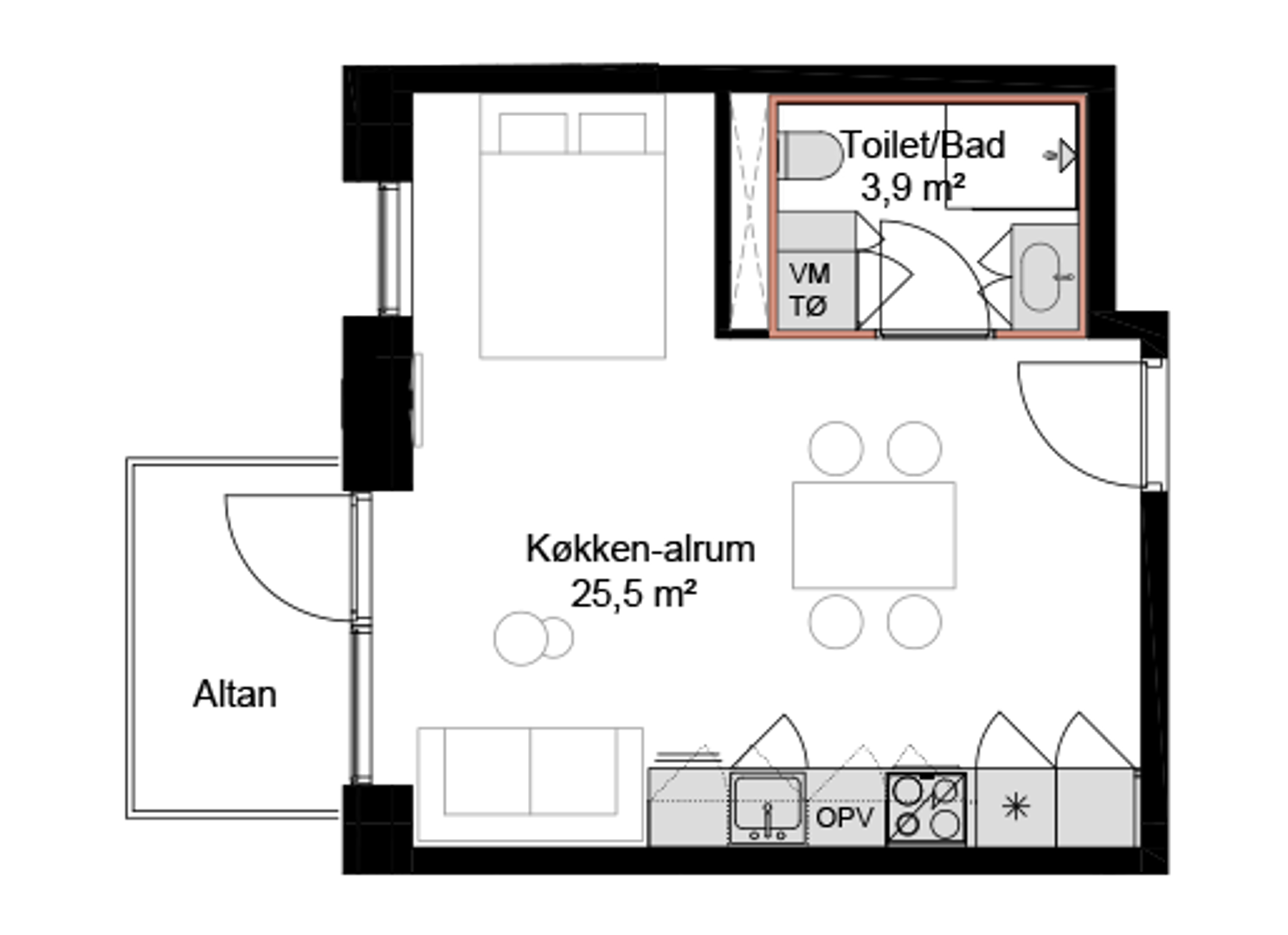 Visual presentation of the listing