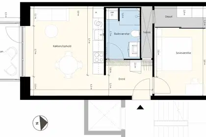 Visual presentation of the listing