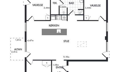 Visual presentation of the listing