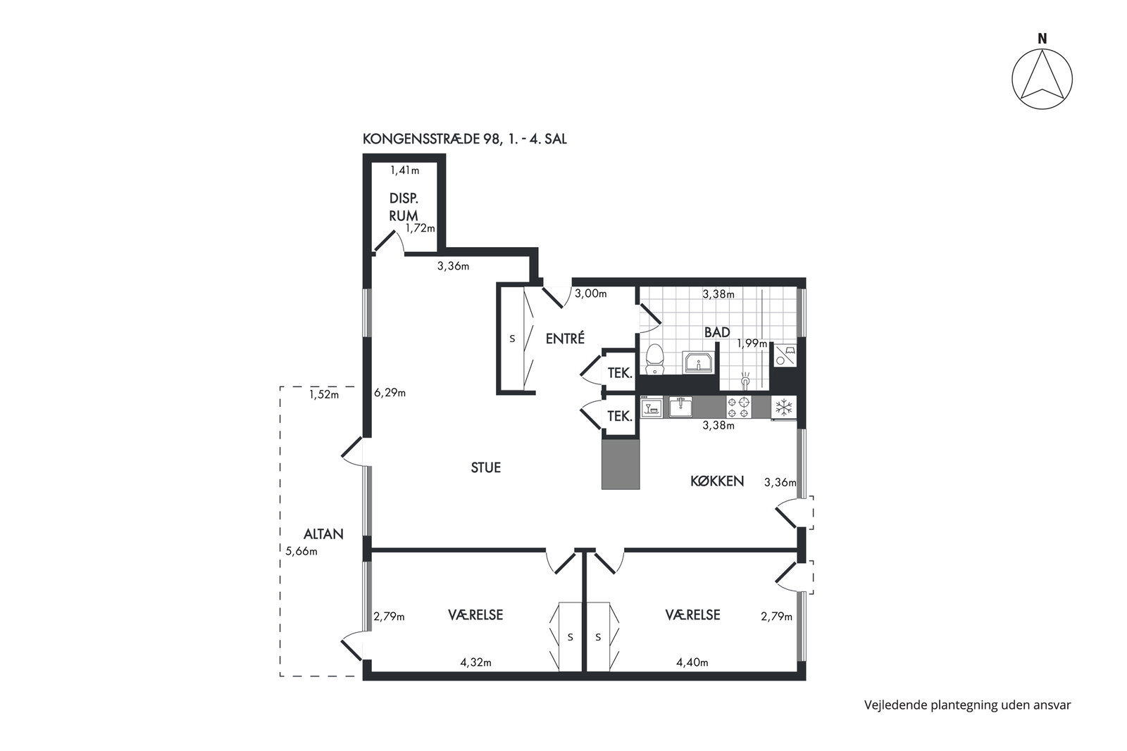 Bright and Inviting 3-Room Apartment – photo 28