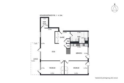 Bright and Inviting 3-Room Apartment – photo 28