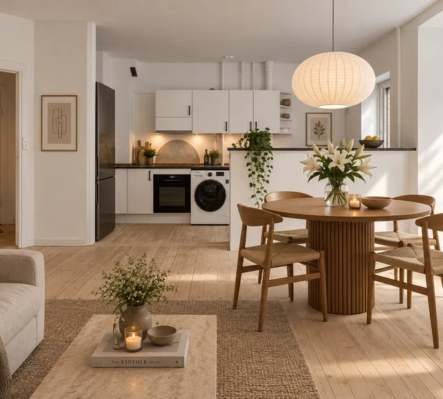 apartment Lys 2-værelses bolig med altan på Østerbro