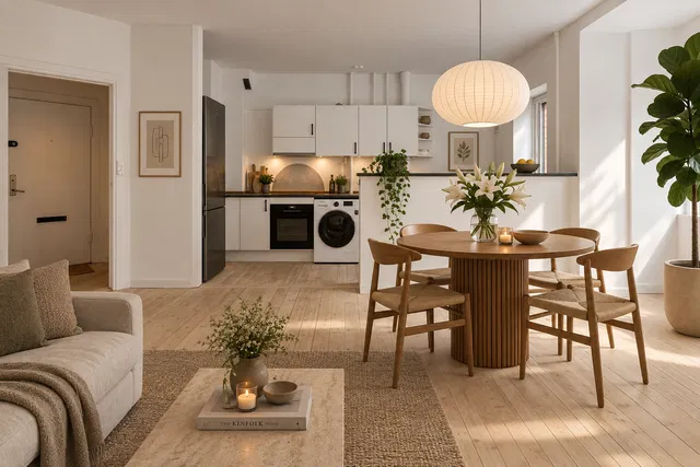 apartment Lys 2-værelses bolig med altan på Østerbro