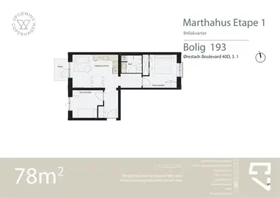Visual presentation of the listing