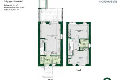 Visual presentation of the listing