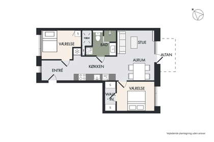 Visual presentation of the listing