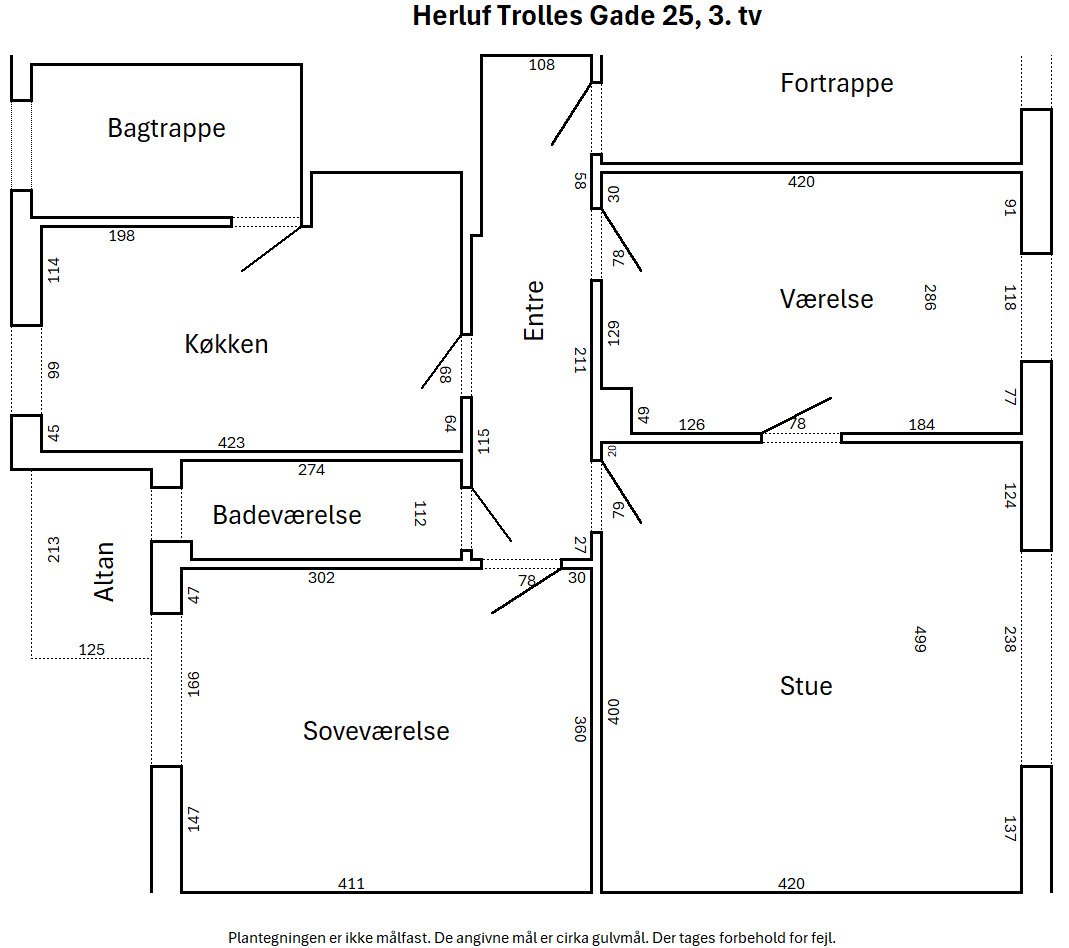 Spacious 3-room apartment with balcony in Vestbyen – photo 13