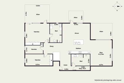 Visual presentation of the listing