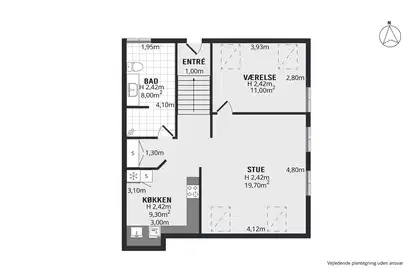 Visual presentation of the listing
