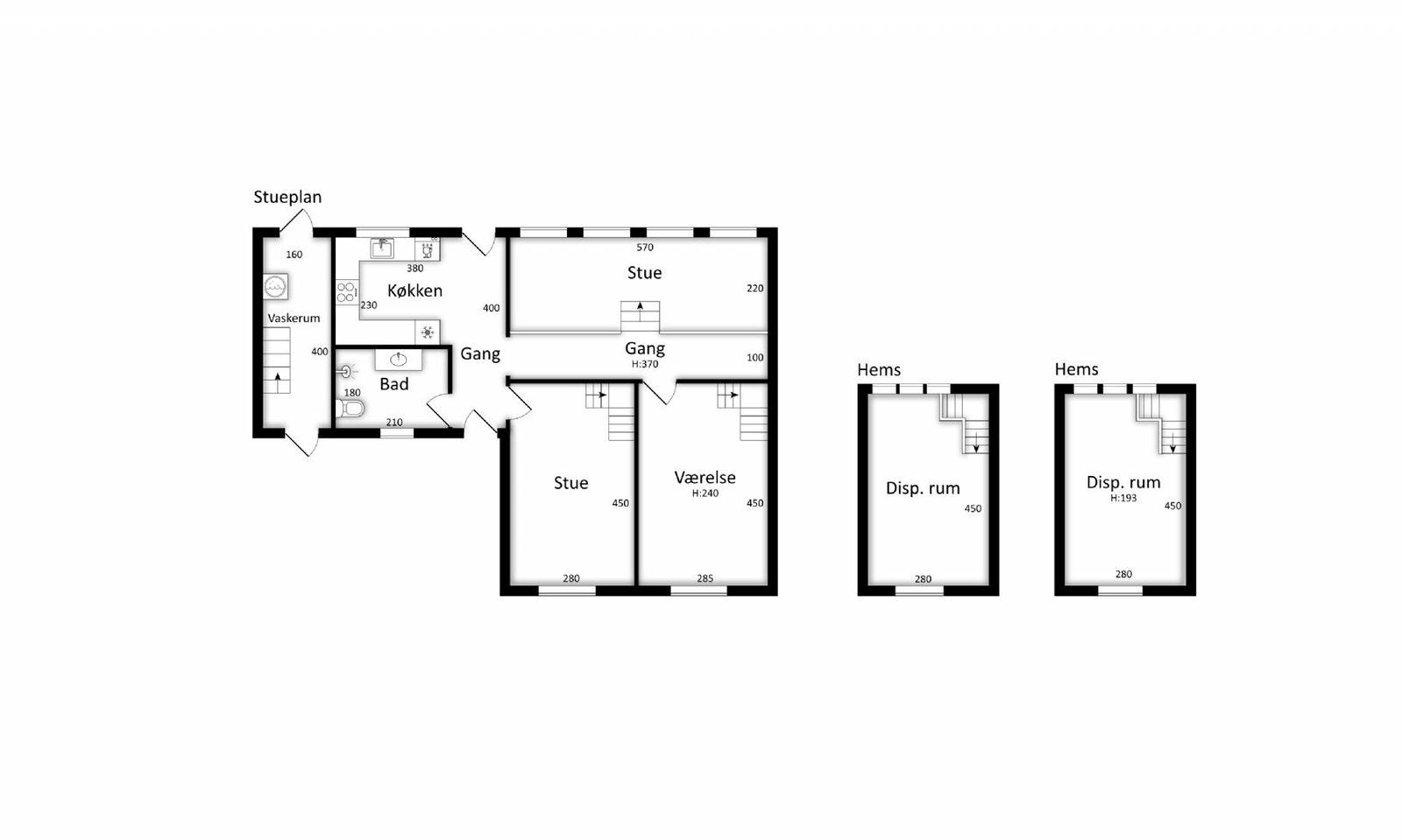 Visual presentation of the listing
