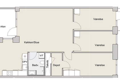 Visual presentation of the listing
