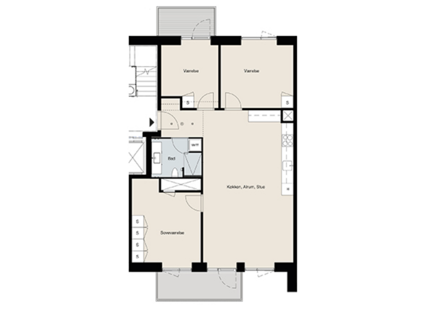 Visual presentation of the listing