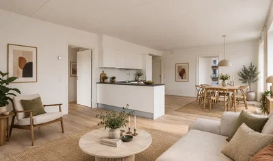 Lys 4-værelses bolig på 103 m² i Horsens - Rantzausbakke, Horsens - 1
