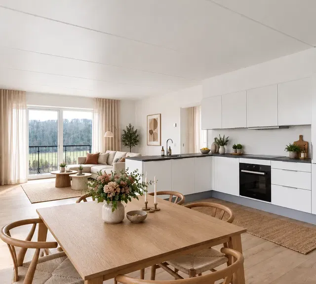 apartment Lys 4-værelses bolig på 103 m² i Horsens