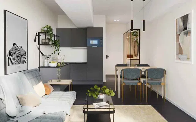 apartment Lys 1-værelses lejlighed på Østerbro med tagterrasse