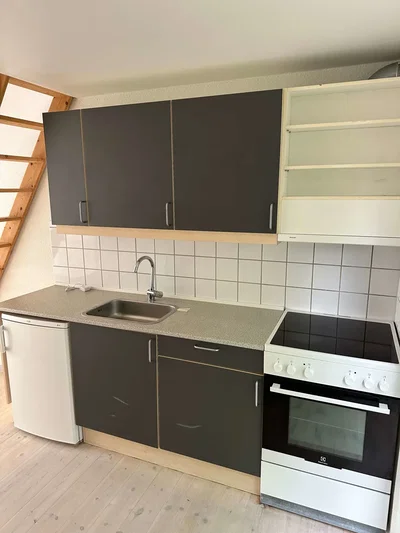 Lys 1-værelses med hems og privat terrasse - Engtoften, Viby J - 1