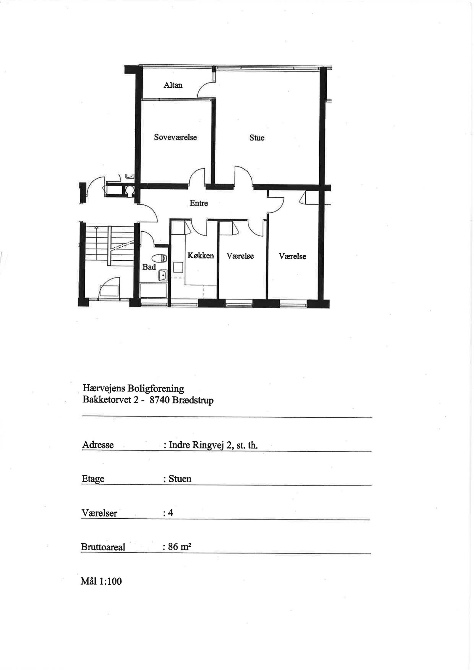 Visual presentation of the listing