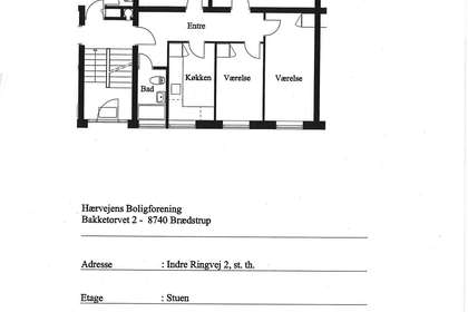 Visual presentation of the listing