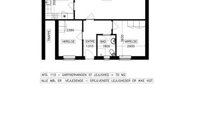 Visual presentation of the listing