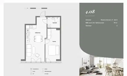 Visual presentation of the listing