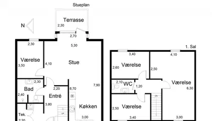Visual presentation of the listing