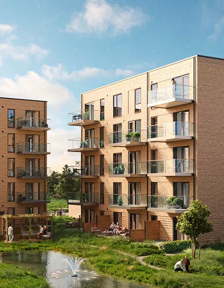 apartment Bright rental homes for people aged 50+ in Herning