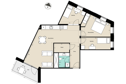 Visual presentation of the listing