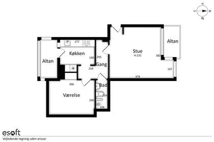 Visual presentation of the listing