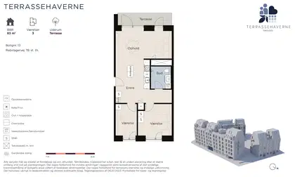 Visual presentation of the listing