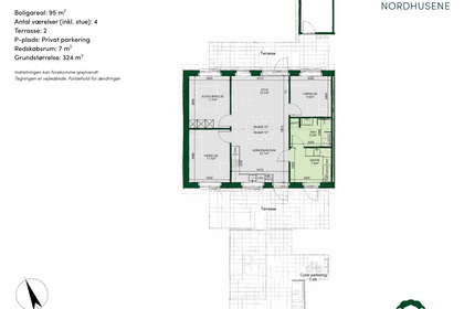 Visual presentation of the listing