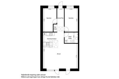 3-Room Terraced House with Terrace - Hanebakken, Frederiksværk - 3