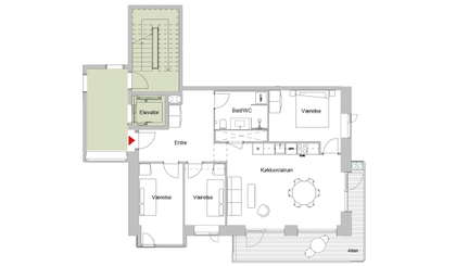 Visual presentation of the listing