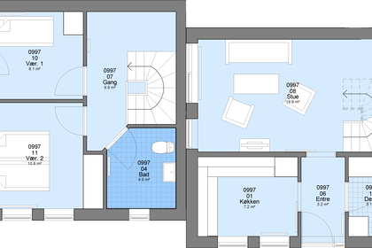 Visual presentation of the listing