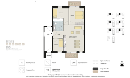 Visual presentation of the listing