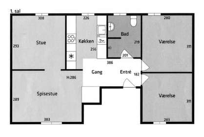 Visual presentation of the listing