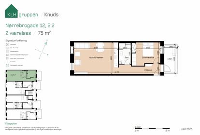 Visual presentation of the listing