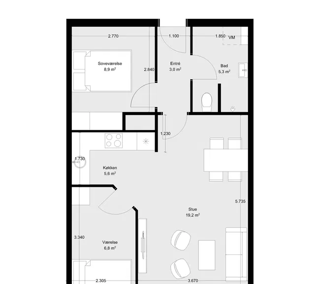 apartment Kongensgade 26C