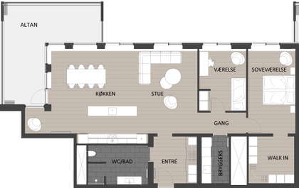 Visual presentation of the listing