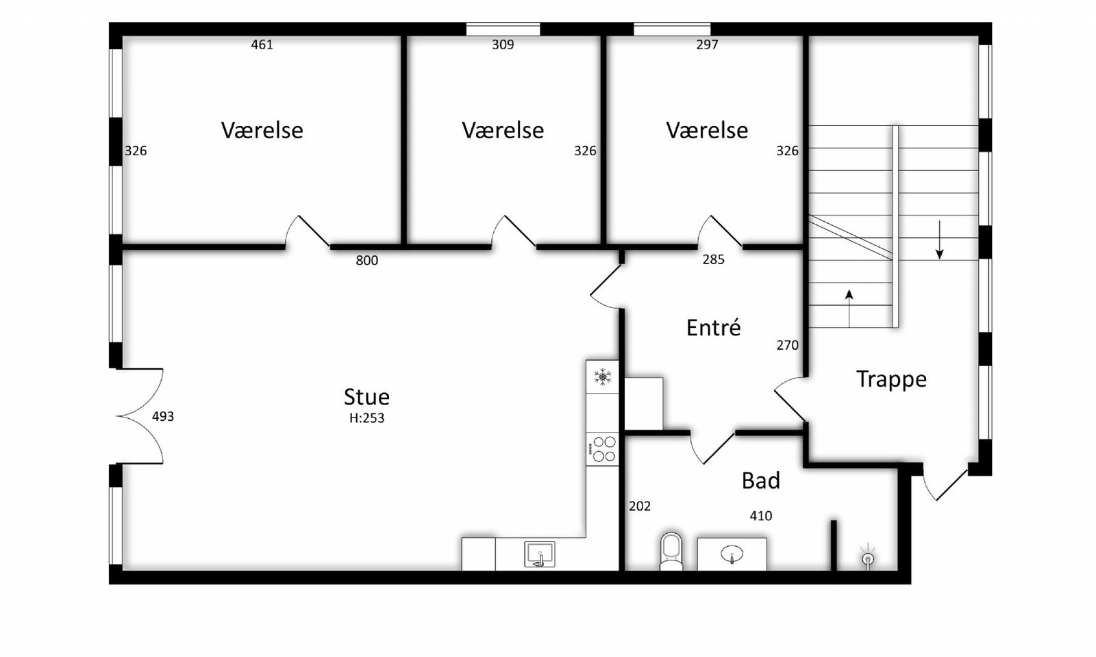 Visual presentation of the listing