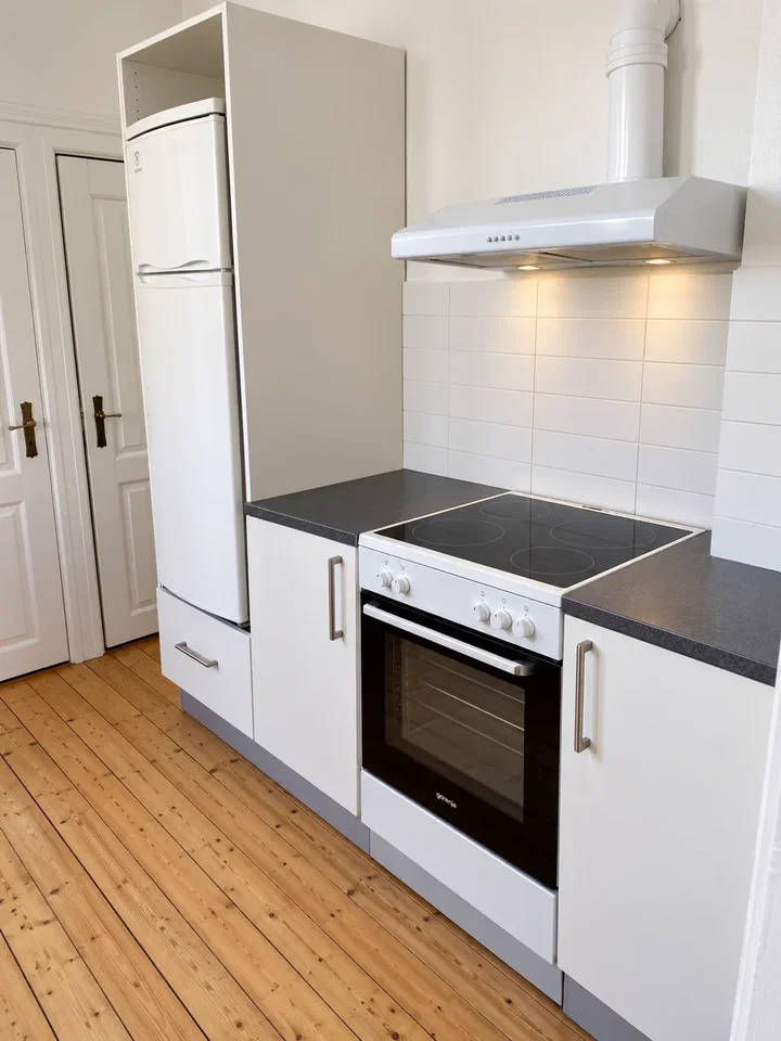 Lys 3-værelses på 85 m2 med moderne bad og klassiske detaljer - Jernbanegade, Hjørring - 0