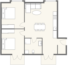 Visual presentation of the listing