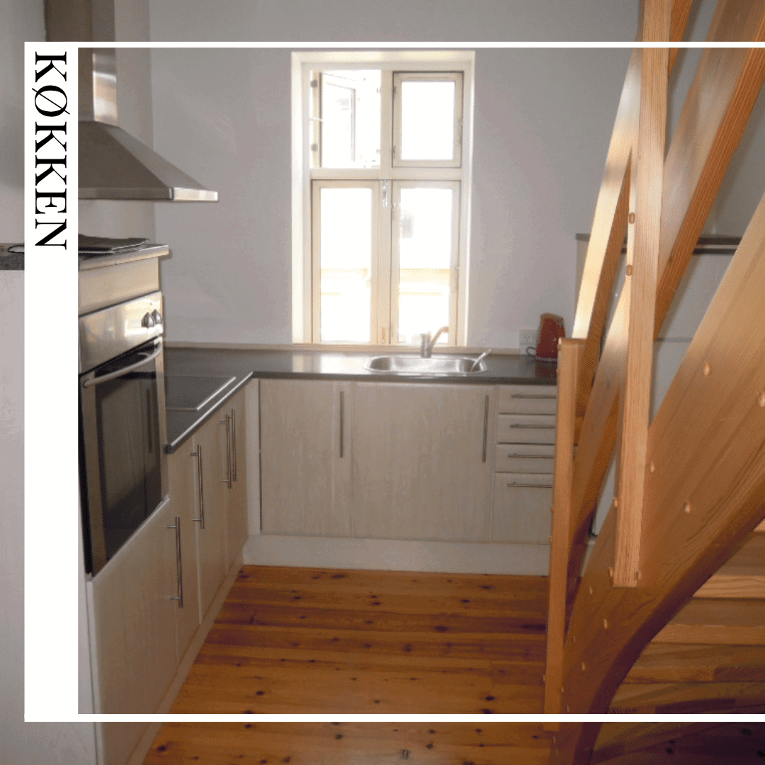 apartment Lejlighed i to plan – 70 m² og 2 værelser