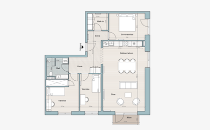 Visual presentation of the listing