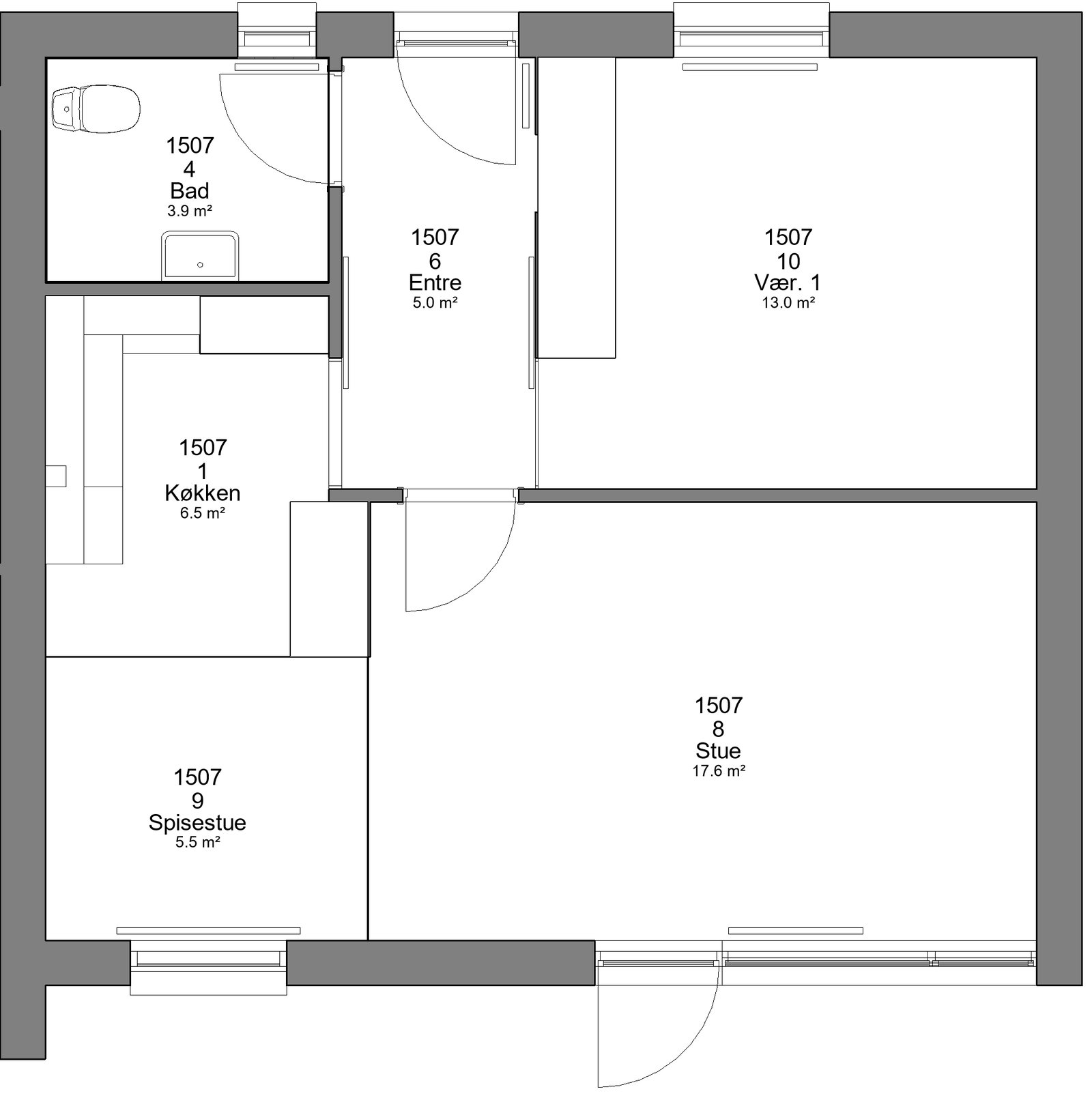 Visual presentation of the listing