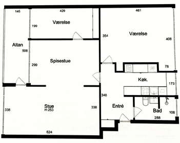 Visual presentation of the listing