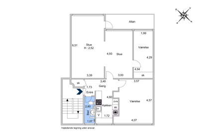 Visual presentation of the listing