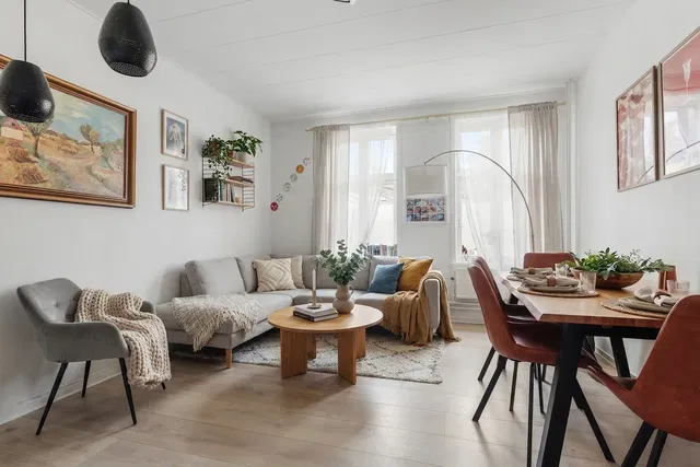 apartment Lys og veldisponeret 3-værelses på 73 m2 med moderne køkken og vaskemaskine