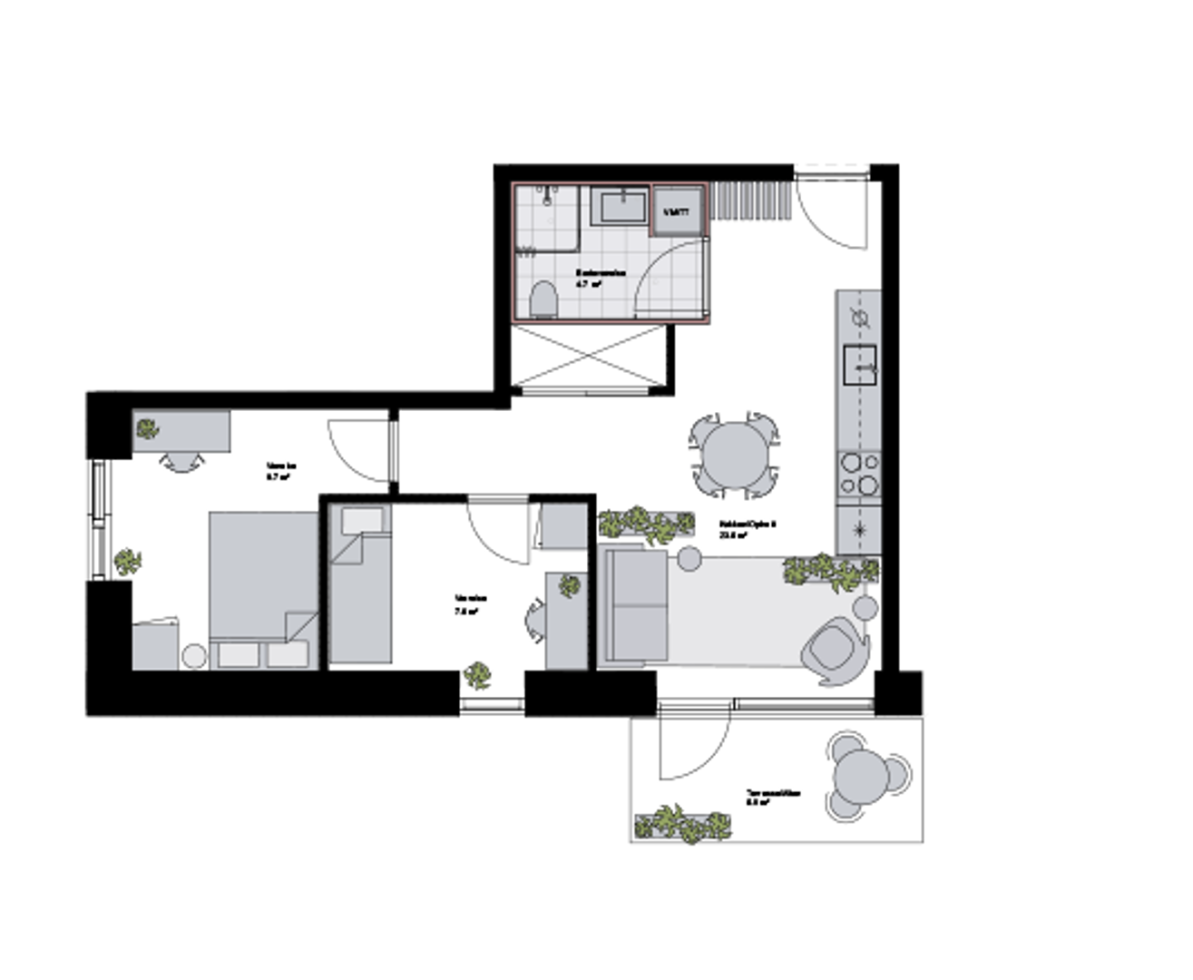 Visual presentation of the listing